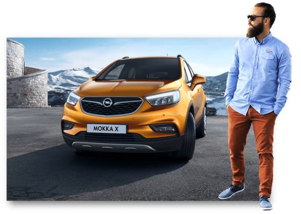 OPEL MOKKA X couleur Ambre