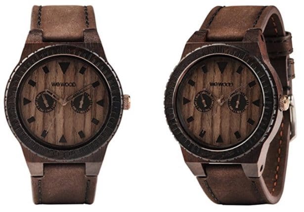 Holz und Leder Uhr - WeWOOD Holz Uhren