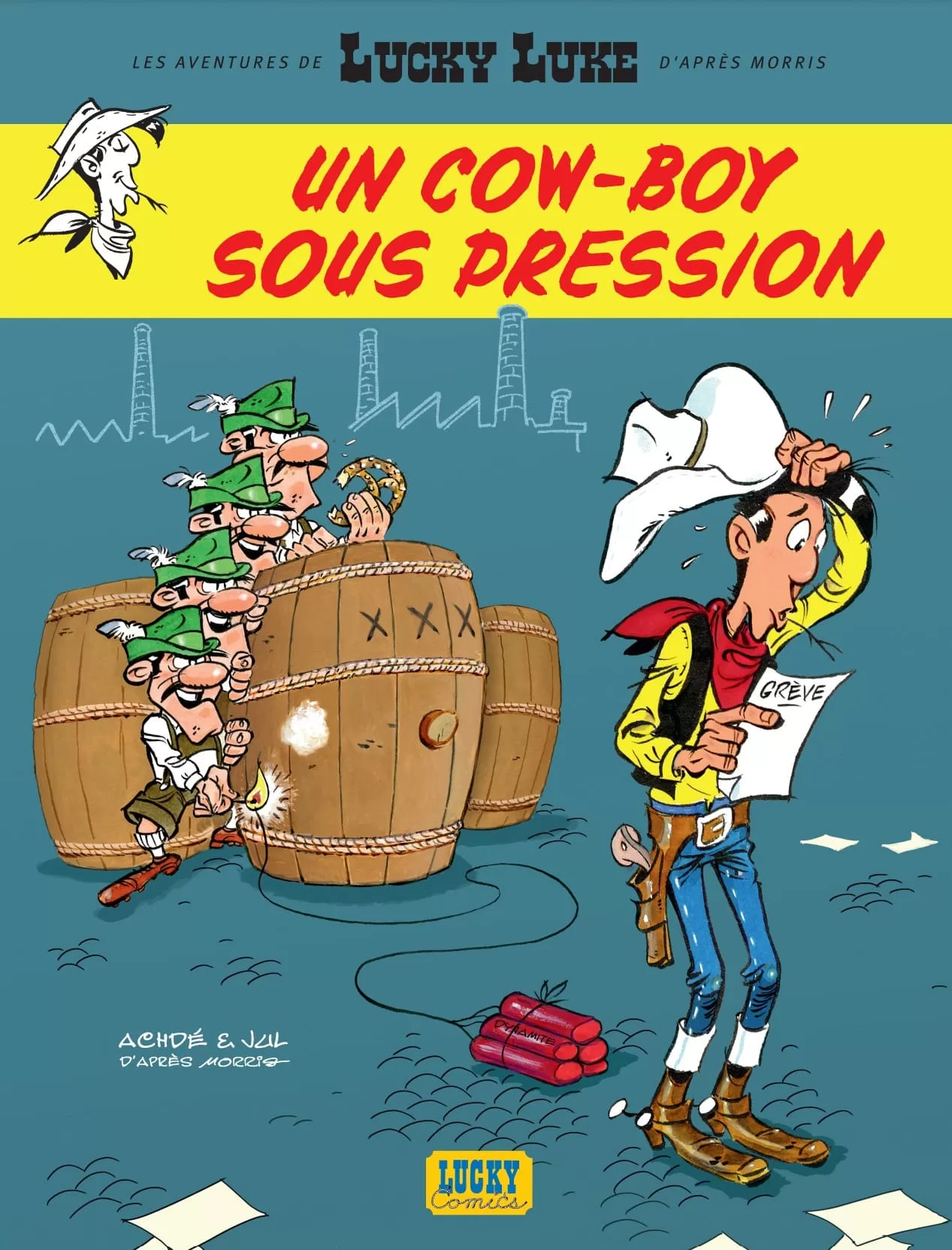 Lucky Luke affronte nouveaux défis dans cow-boy sous pression (Lucky Comics)